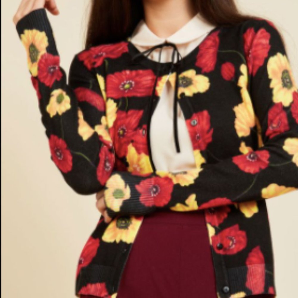 Enlivened Look ModCloth cardigan size L